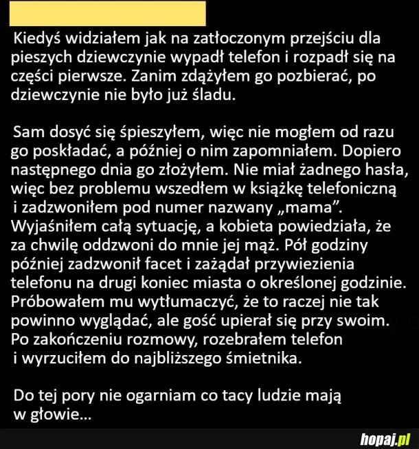 
    Kiedy chcesz być dobrym człowiekiem...