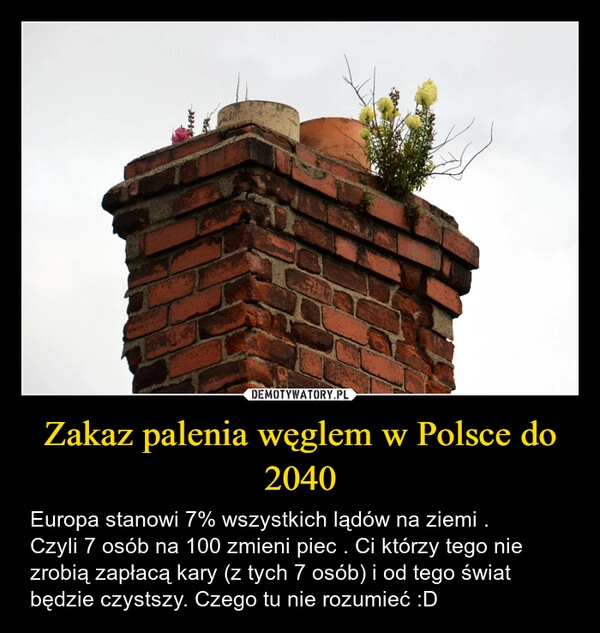 
    Zakaz palenia węglem w Polsce do 2040