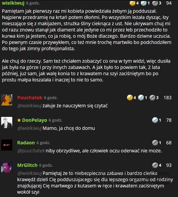 
    Ja też żałuję...