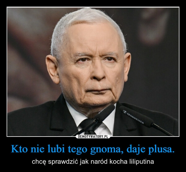 
    Kto nie lubi tego gnoma, daje plusa.