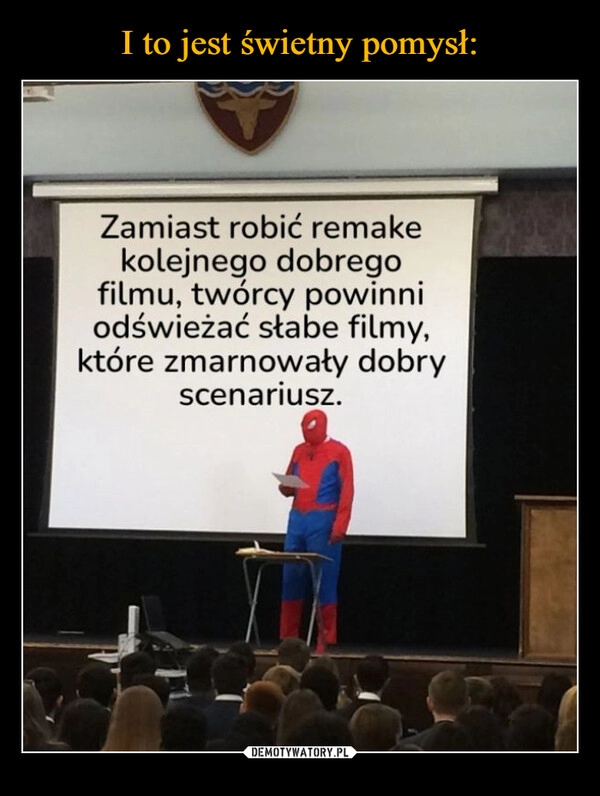 
    I to jest świetny pomysł: