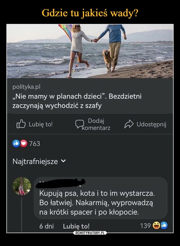 
    Gdzie tu jakieś wady?