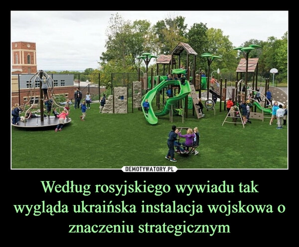 
    
Według rosyjskiego wywiadu tak wygląda ukraińska instalacja wojskowa o znaczeniu strategicznym 