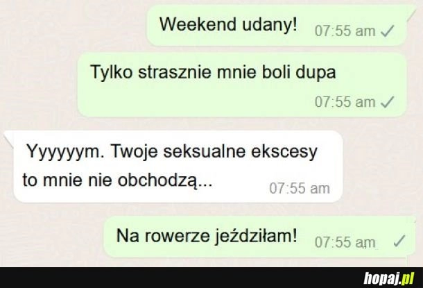 
    Czyli było pedałowanko.