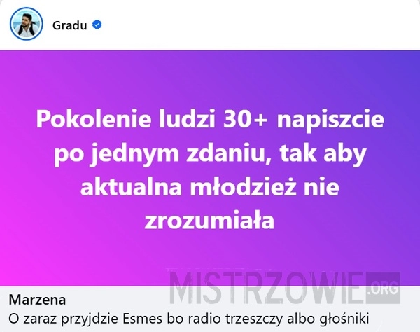 
    Pokolenie ludzi 30+