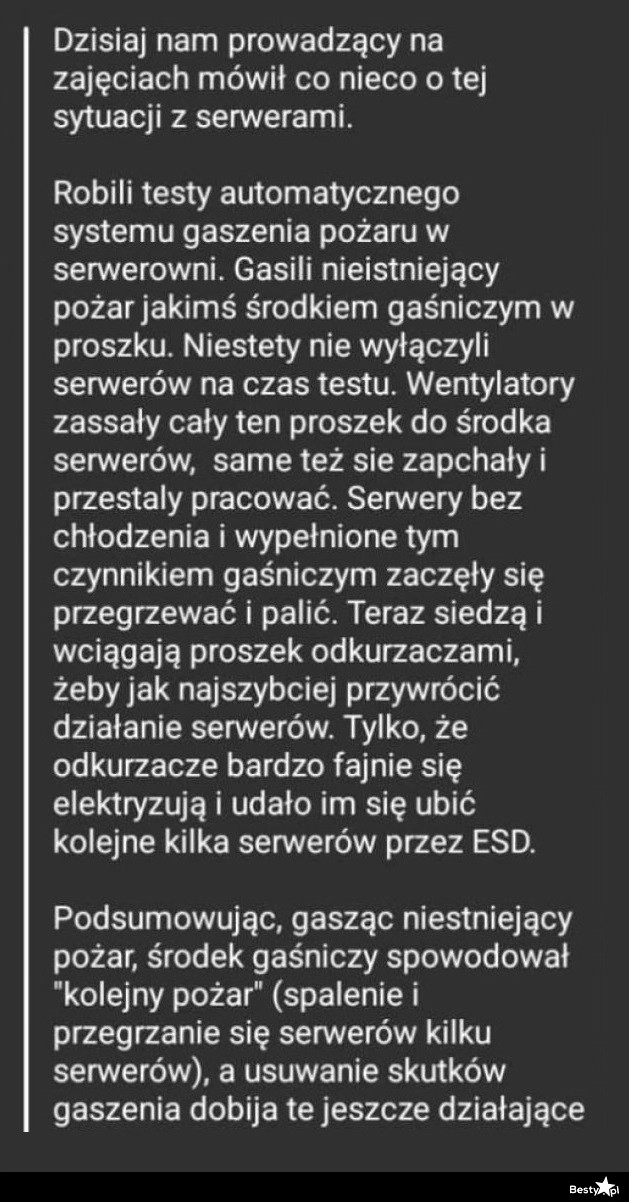 
    Ćwiczenia przeciwpożarowe na Politechnice Wrocławskiej 