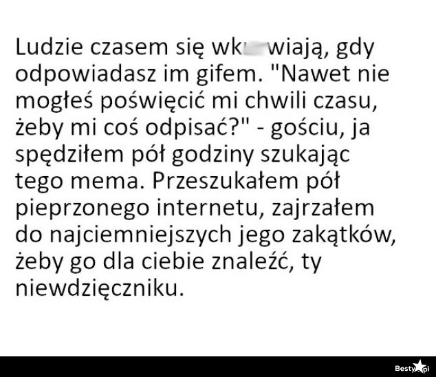 
    A tak się człowiek starał... 