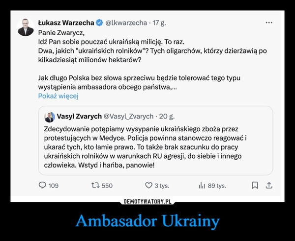 
    Ambasador Ukrainy