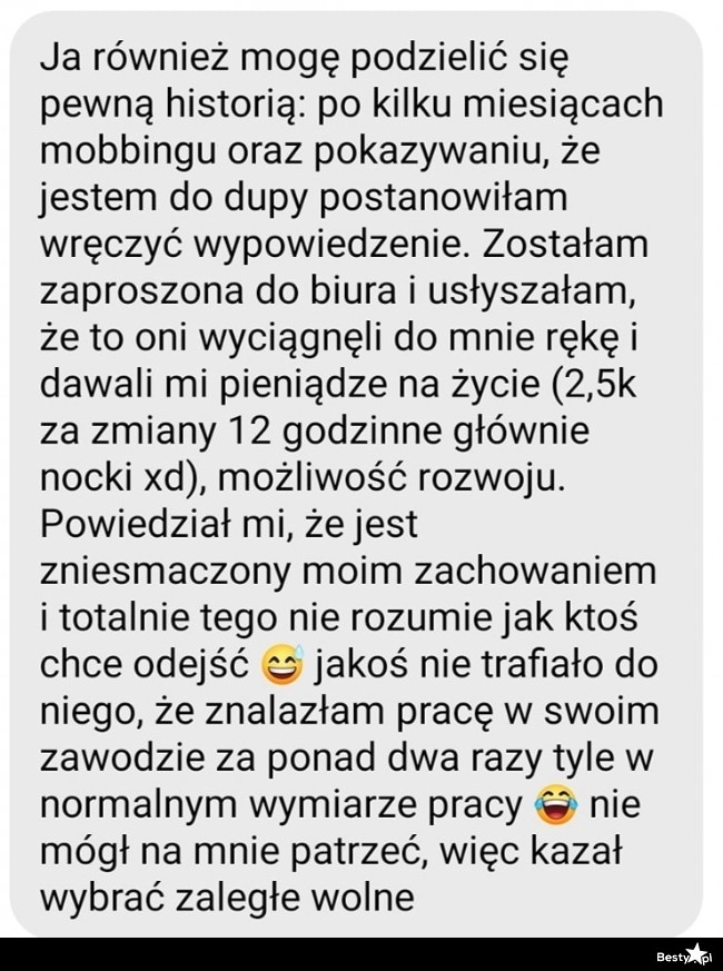 
    Odejście z pracy 