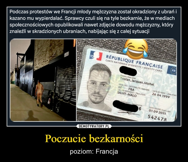 
    Poczucie bezkarności