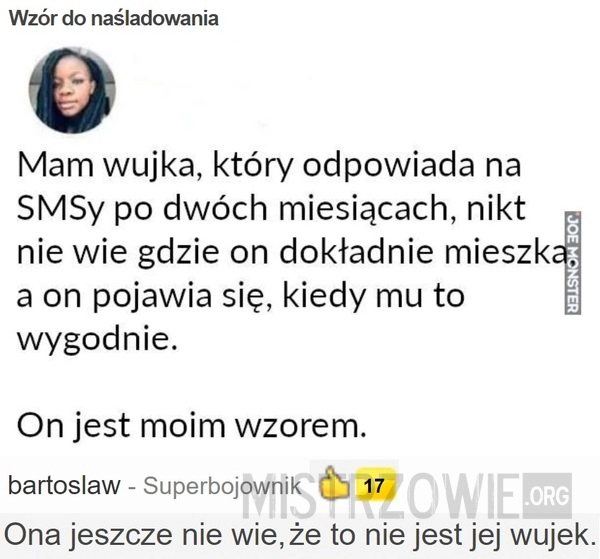 
    
			Wzór do naśladowania					