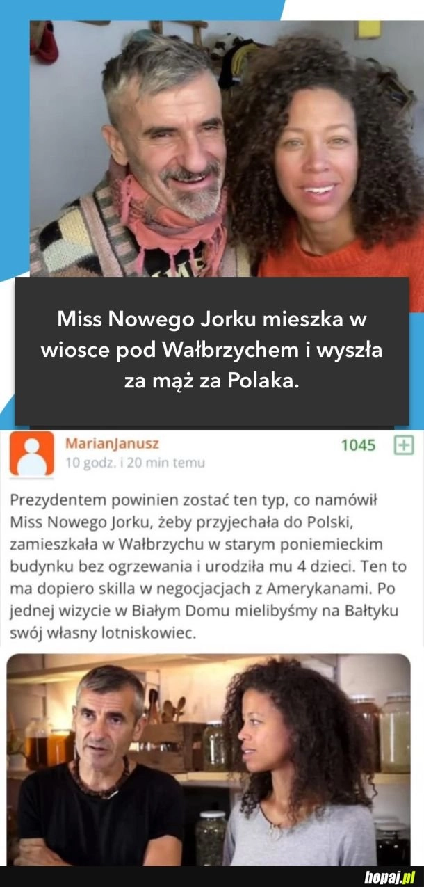 
    Miss Nowego Jorku zamieszkała w polskiej wsi pod Wałbrzychem