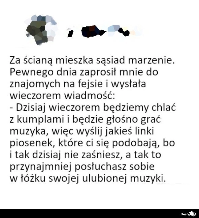 
    Sąsiad marzenie 