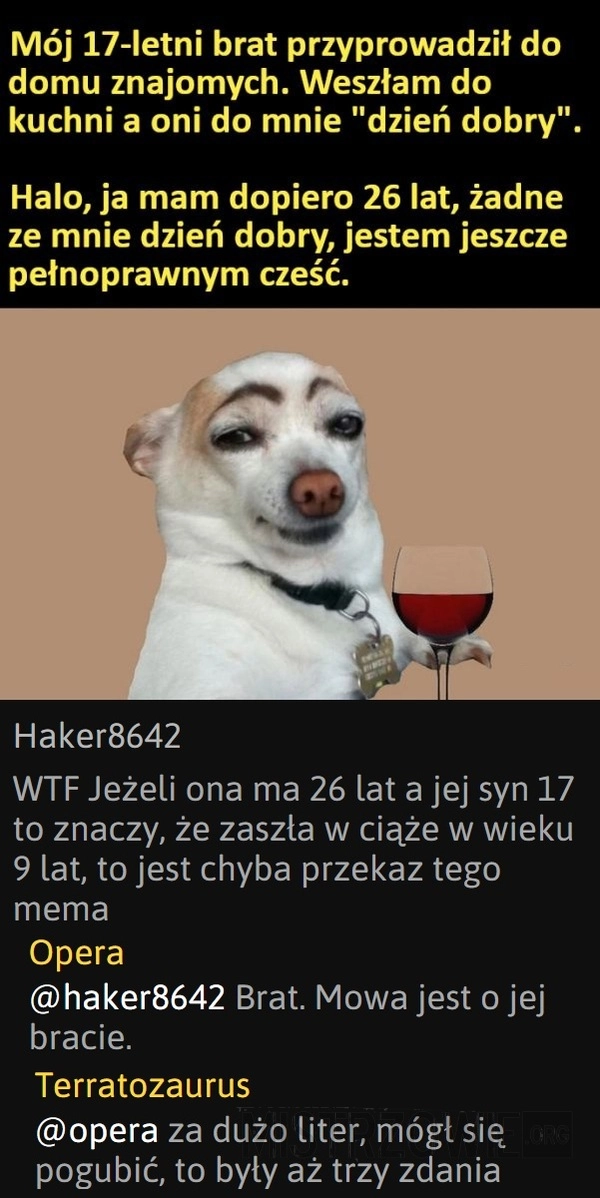 
    Jestem jeszcze młoda!