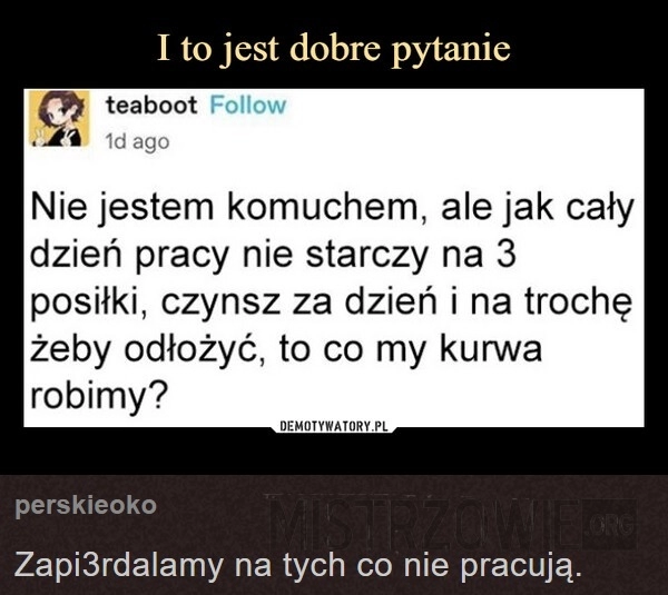 
    Dobre pytanie