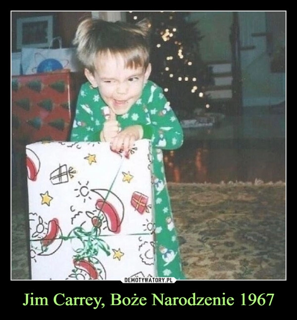 
    
Jim Carrey, Boże Narodzenie 1967 