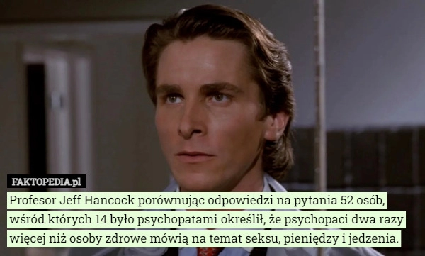 
    
			Profesor Jeff Hancock porównując odpowiedzi na pytania 52 osób, wśród których...					