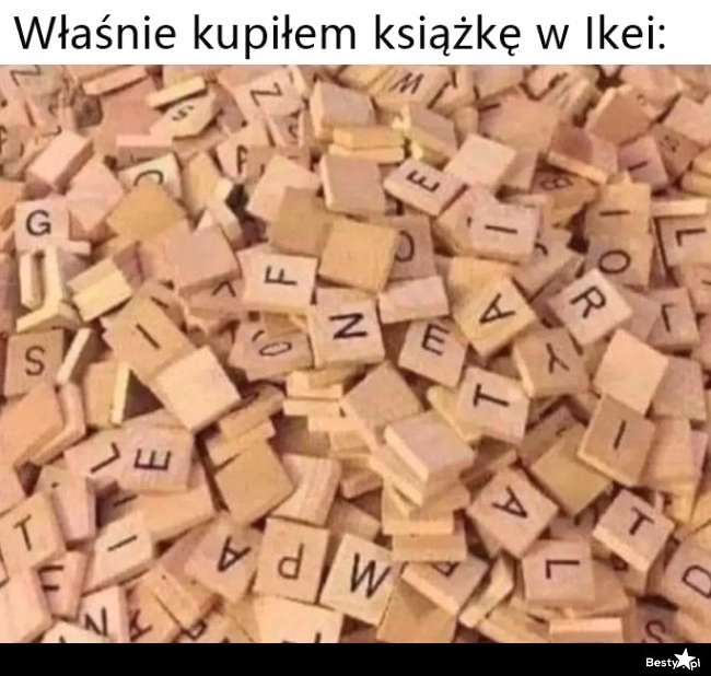 
    Książka z Ikei 