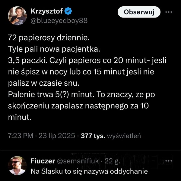 
    Palenie