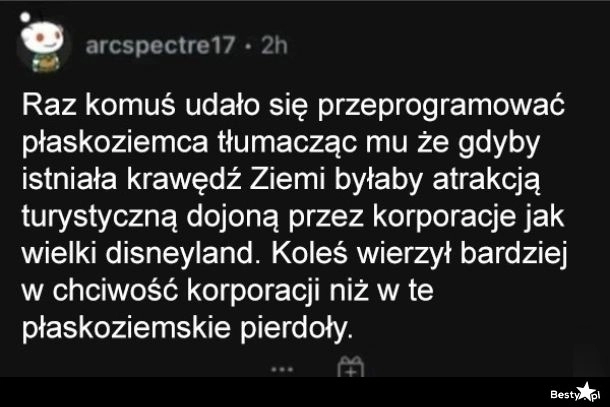 
    Nawracanie płaskoziemców 