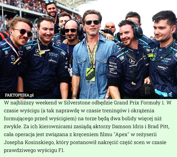 
    W najbliższy weekend w Silverstone odbędzie Grand Prix Formuły 1. W czasie