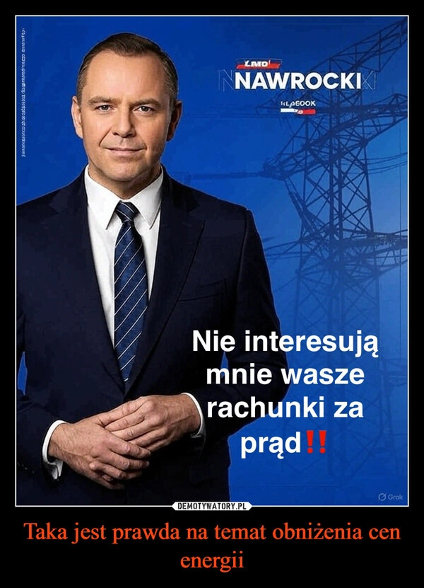 
    Taka jest prawda na temat obniżenia cen energii