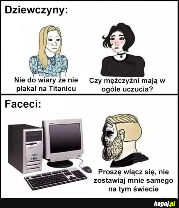 
    Męskie uczucia
