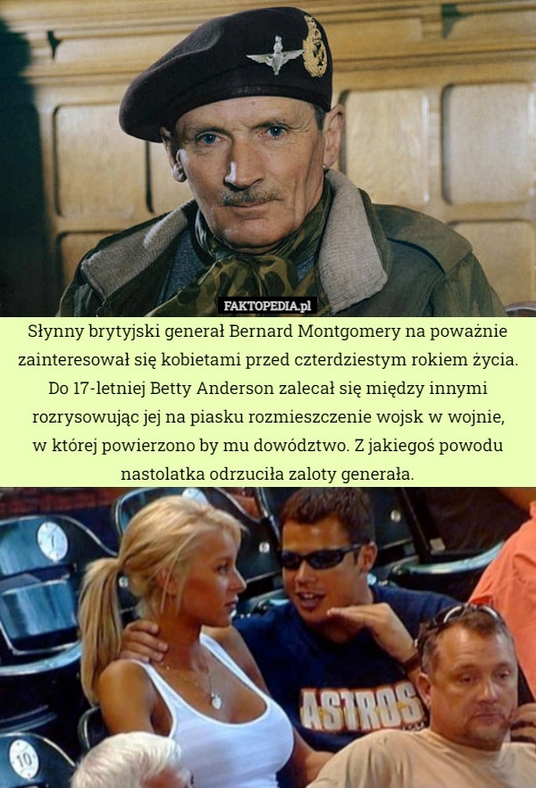 
    
			Słynny brytyjski generał Bernard Montgomery na poważnie zainteresował się...					