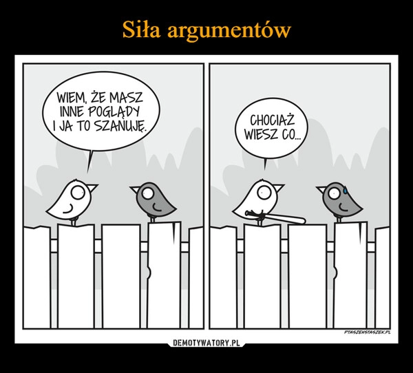 
    Siła argumentów