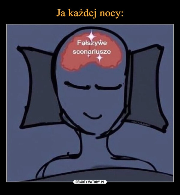 
    Ja każdej nocy: 