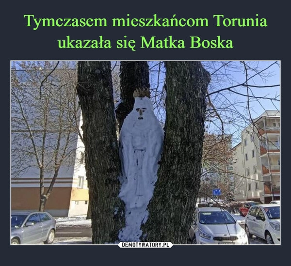 
    Tymczasem mieszkańcom Torunia ukazała się Matka Boska