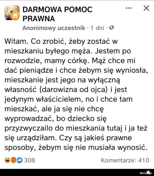 
    Mieszkanie byłego męża 