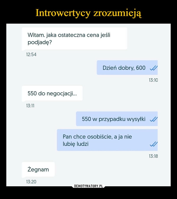 
    Introwertycy zrozumieją