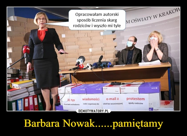 
    Barbara Nowak......pamiętamy