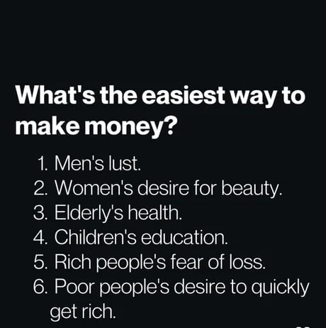 
    Or make politics