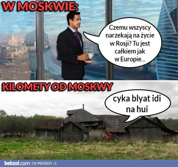 
    Tymczasem w Rosji...