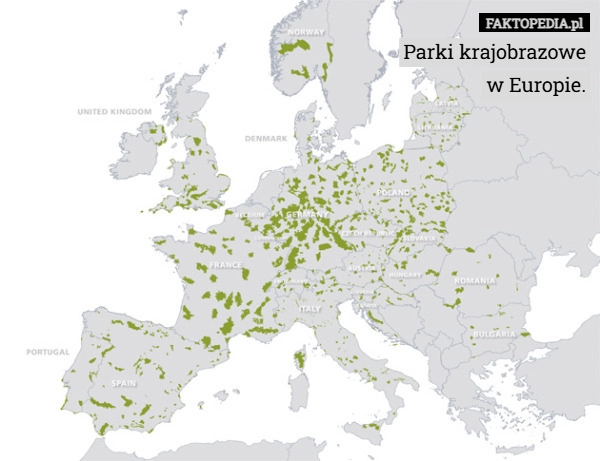 
    Parki krajobrazowe
w Europie.