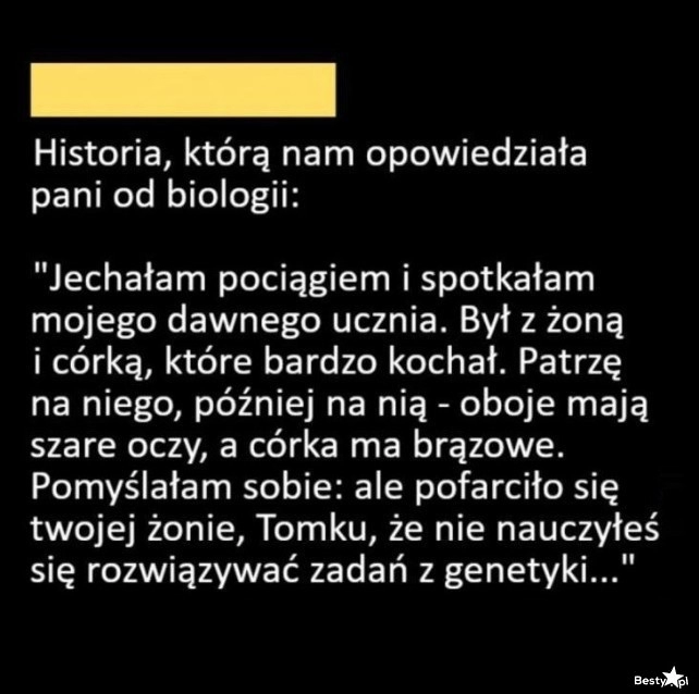 
    Dawny uczeń w pociągu 