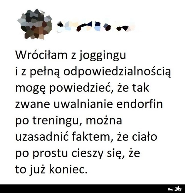 
    Endorfiny po treningu 