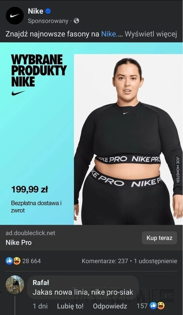 
    Nowa linia Nike