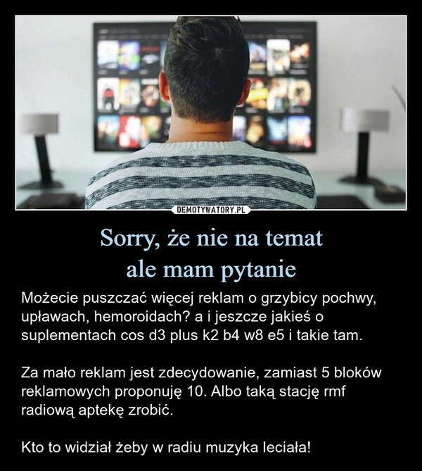 
    Sorry, że nie na temat
ale mam pytanie