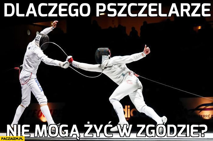 
    Szermierka dlaczego pszczelarze nie mogą żyć w zgodzie