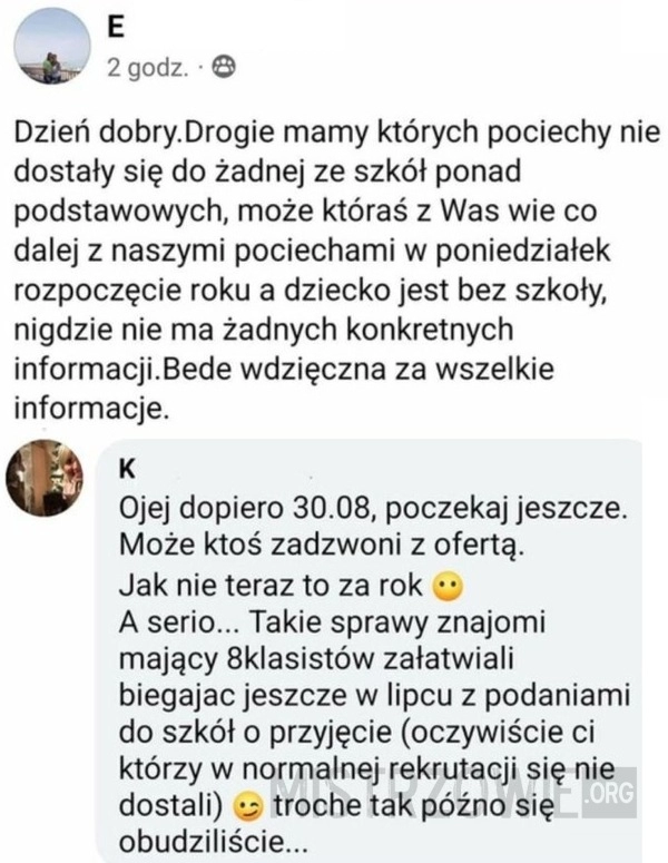 
    Nowy rok szkolny