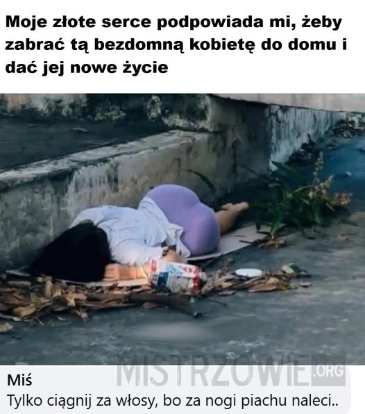 
    Bezdomna kobieta