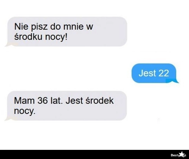 
     Środek nocy 