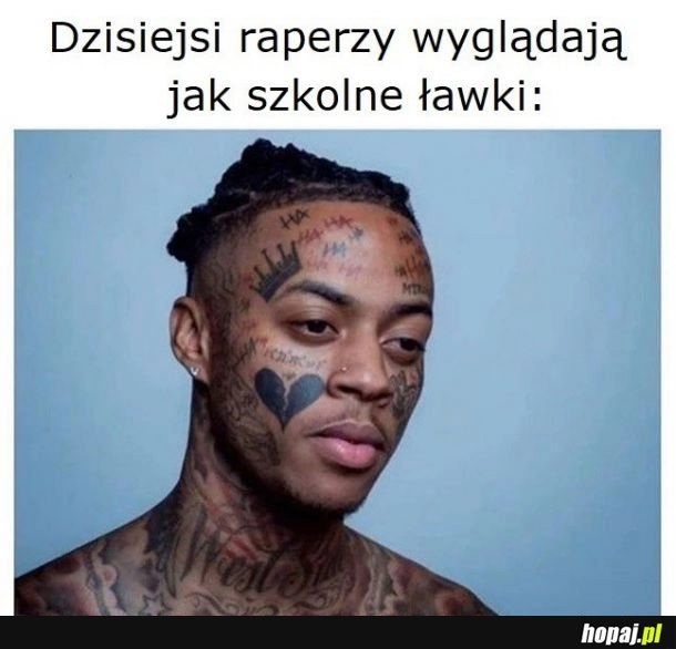 
    Dzisiejsi raperzy