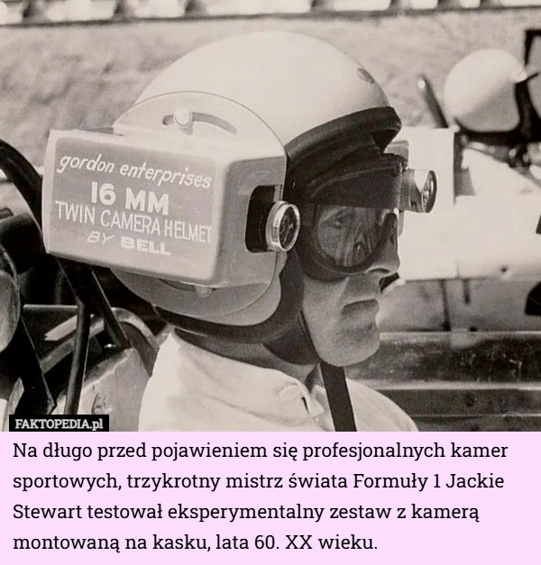 
    Na długo przed pojawieniem się profesjonalnych kamer sportowych, trzykrotny...