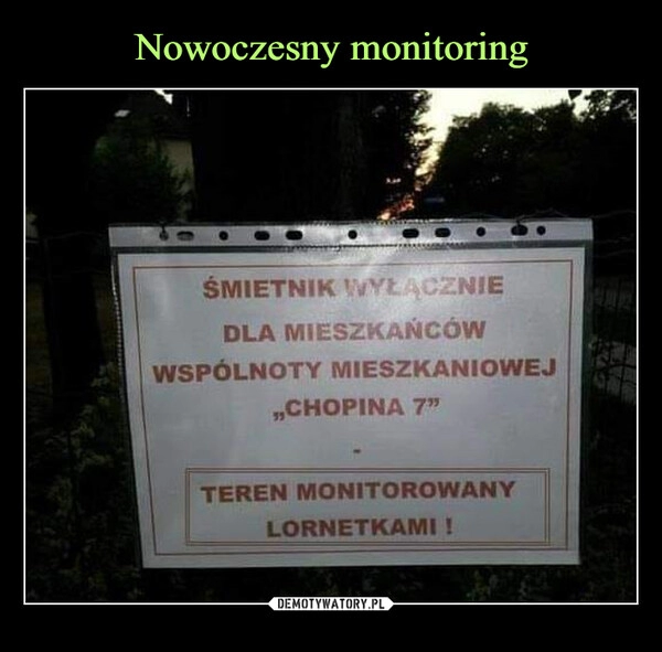 
    Nowoczesny monitoring