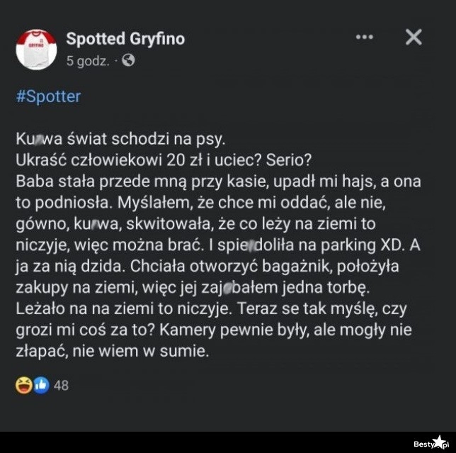 
    Złodziejka w sklepie 