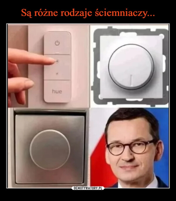 
    Są różne rodzaje ściemniaczy...